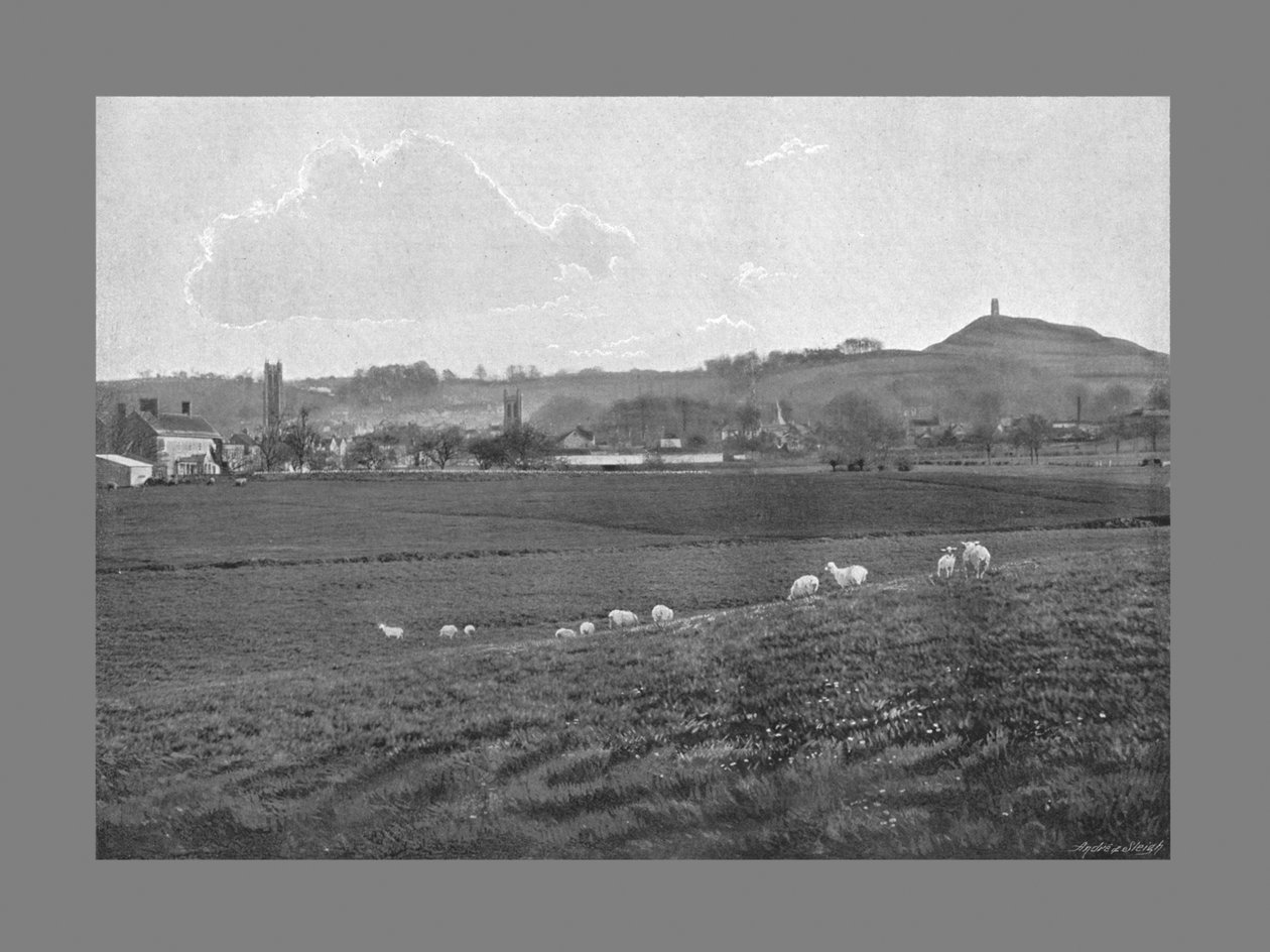 格拉斯顿伯里与托尔（c1900） 作者 沃尔特·塔利