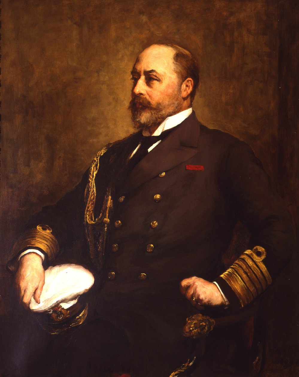 威尔士爱德华王子（Edward Prince of Wales），1899年爱德华七世 作者 沃尔特·威廉·乌勒斯