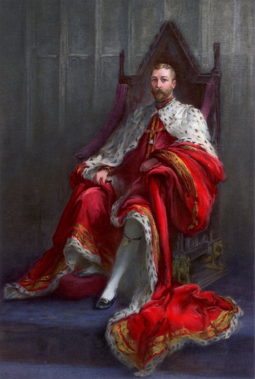 乔治五世国王加冕年，1911年。 作者 沃尔特·威廉·乌勒斯