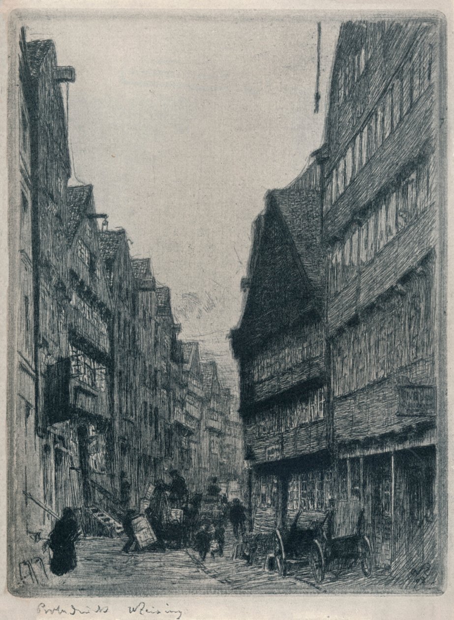 荣耀，汉堡，1913年 作者 沃尔特·泽辛