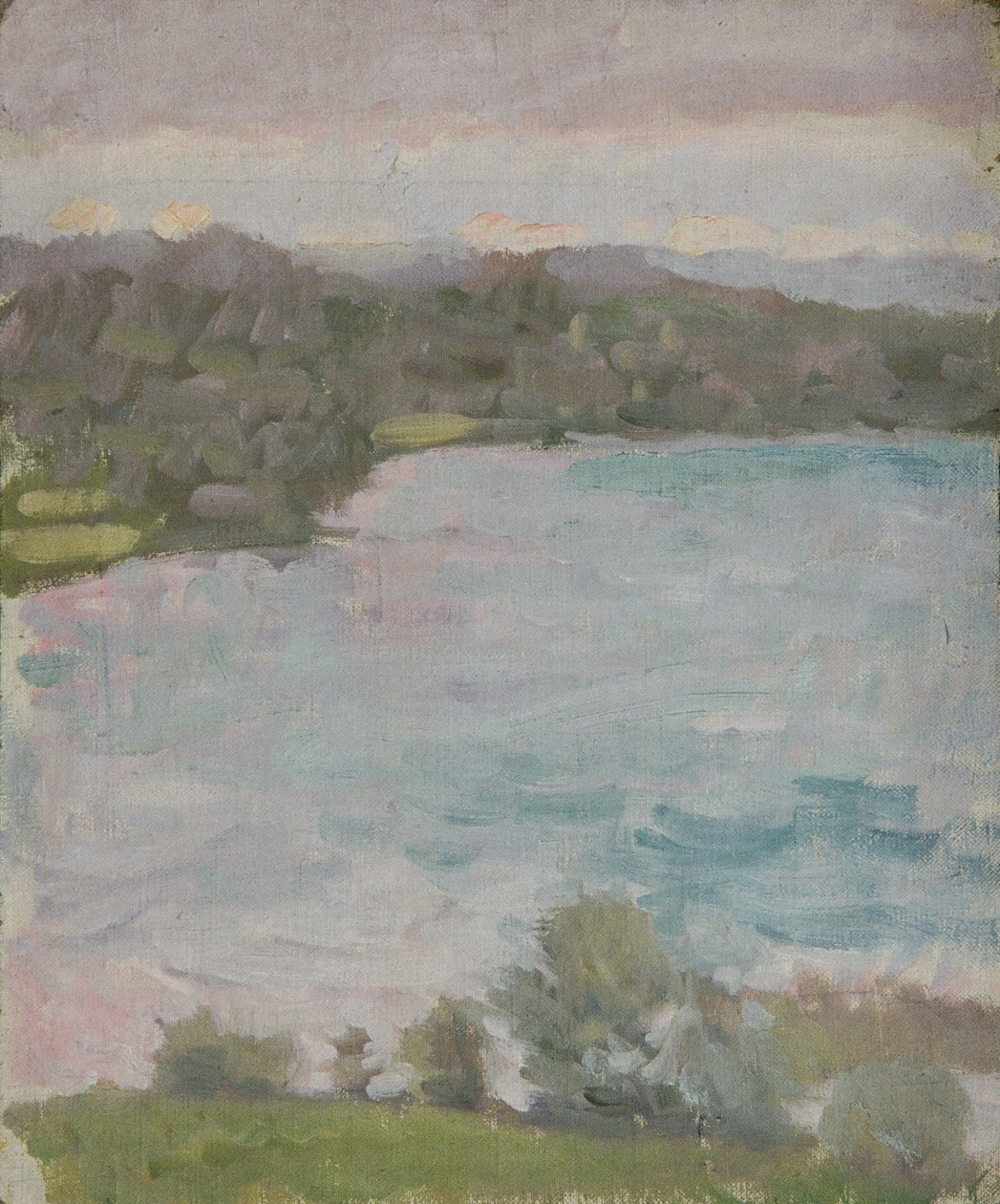 湖边风景 作者 瓦尔特·加梅里斯