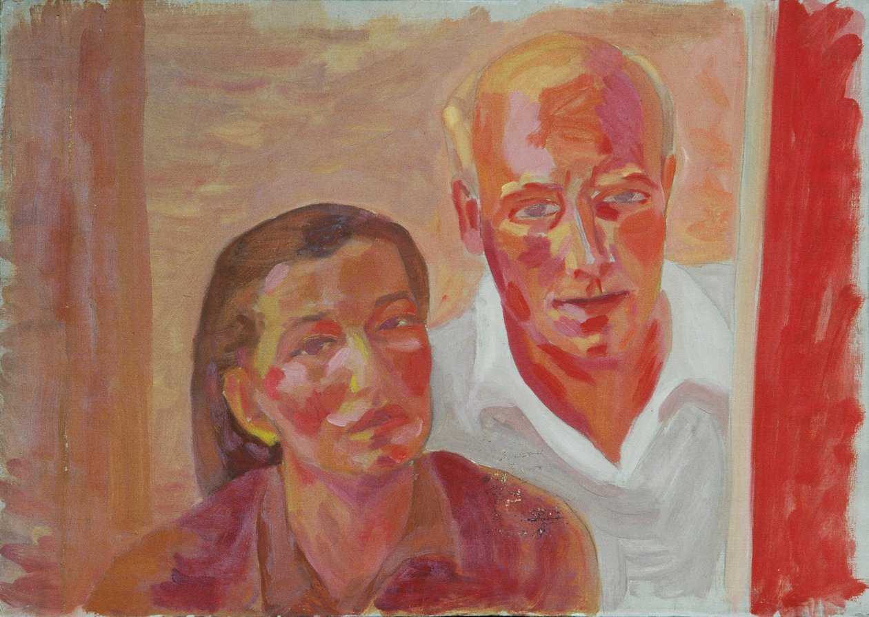 与格雷特夫人的自画像 作者 瓦尔特·加梅里斯