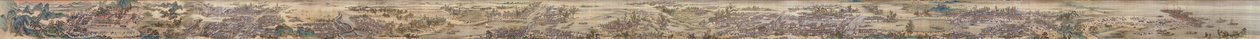 王辉等人。康熙皇帝游南。第9集手卷。 1691年至1698年。 作者 王辉