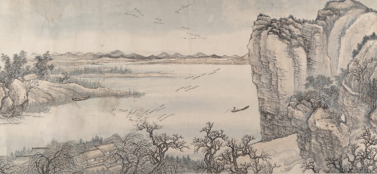 《朱兰和阎文贵的风景》，摄于1713年。 作者 王辉
