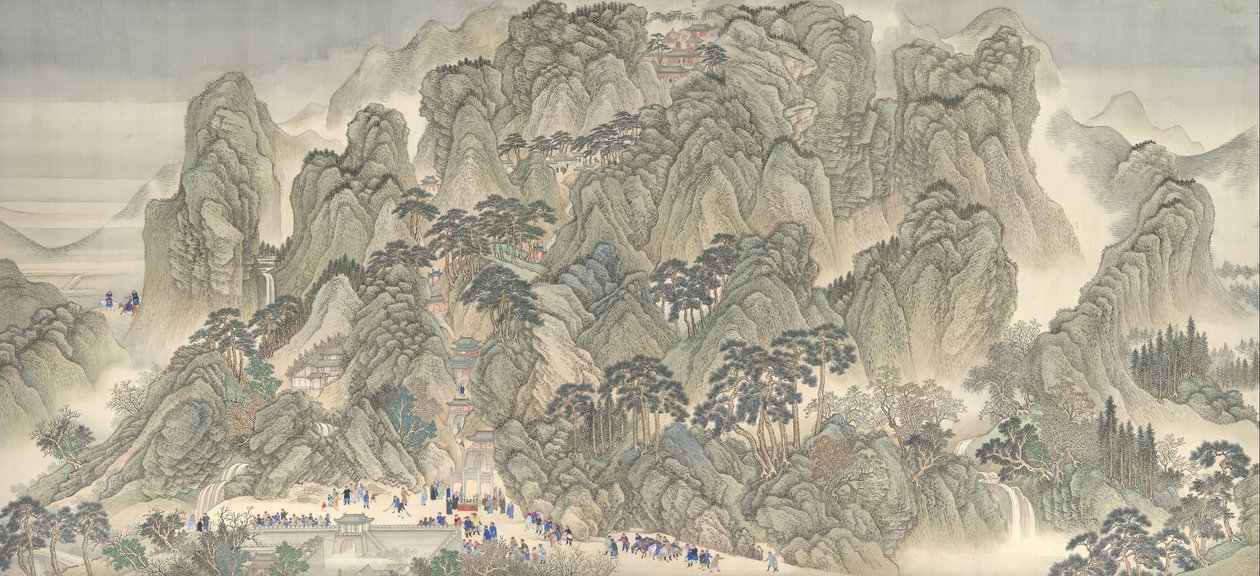 康熙皇帝南巡游，第三卷：济南至泰山，至1698年。 作者 王辉