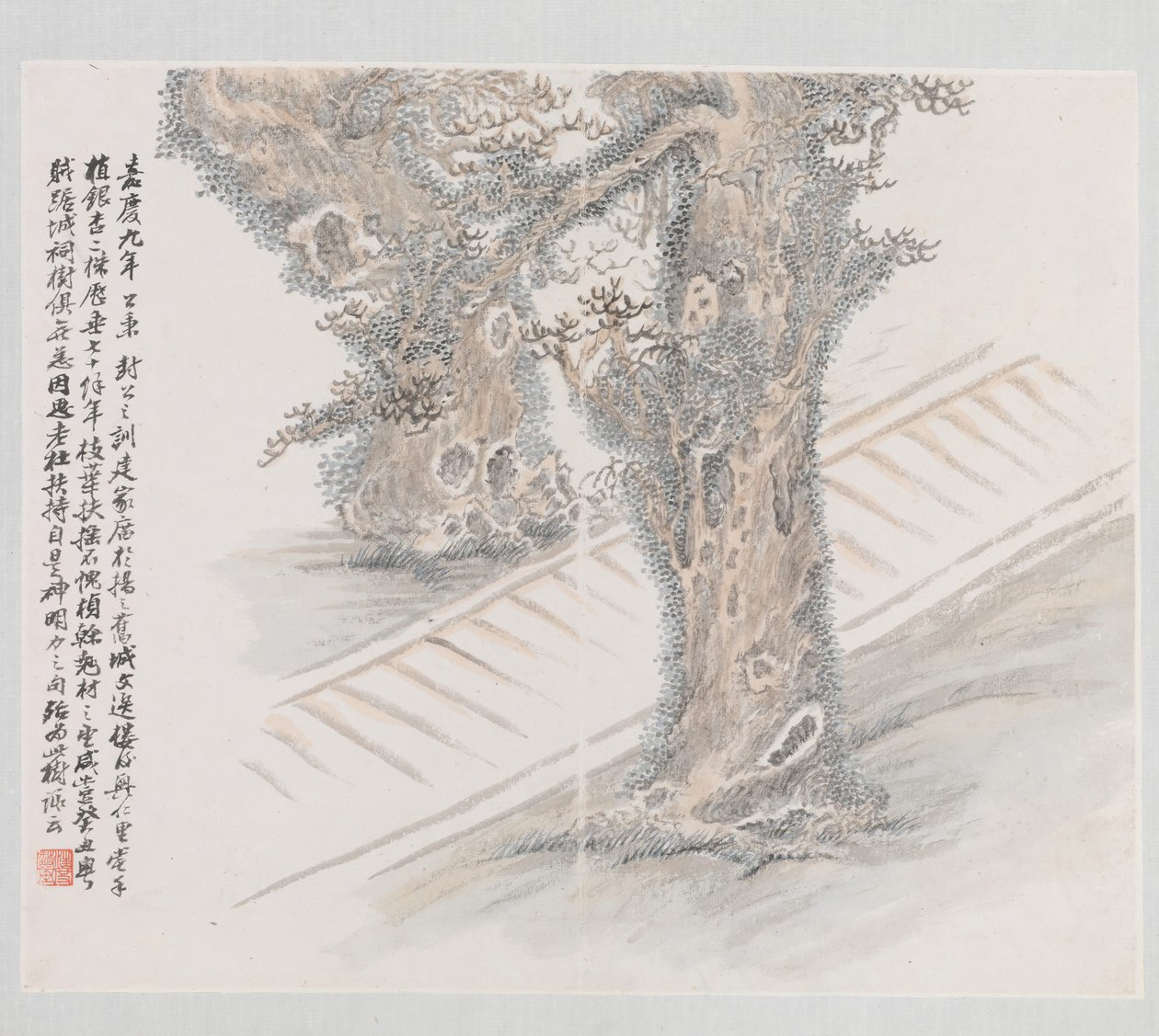 与阮元有关的十个遗址，日期为1883年。 作者 王军