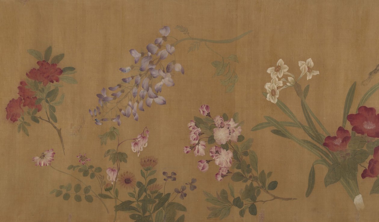 百花齐放》。 作者 王源