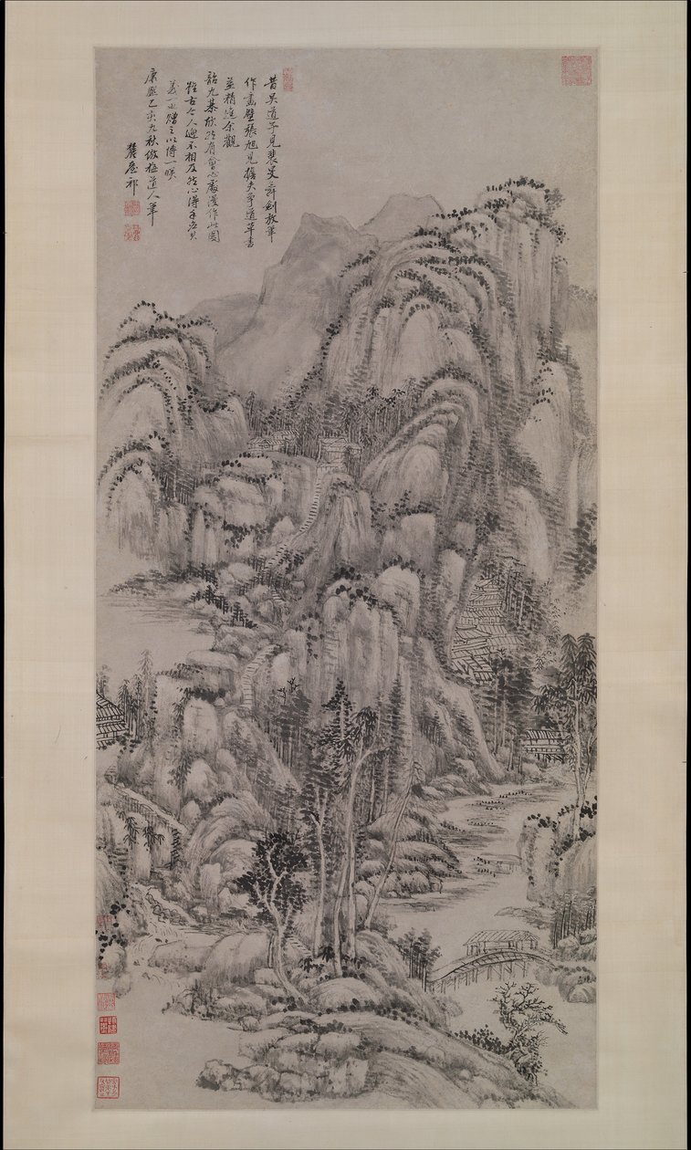 乌镇之后的风景，日期为1695年。 作者 王元奇