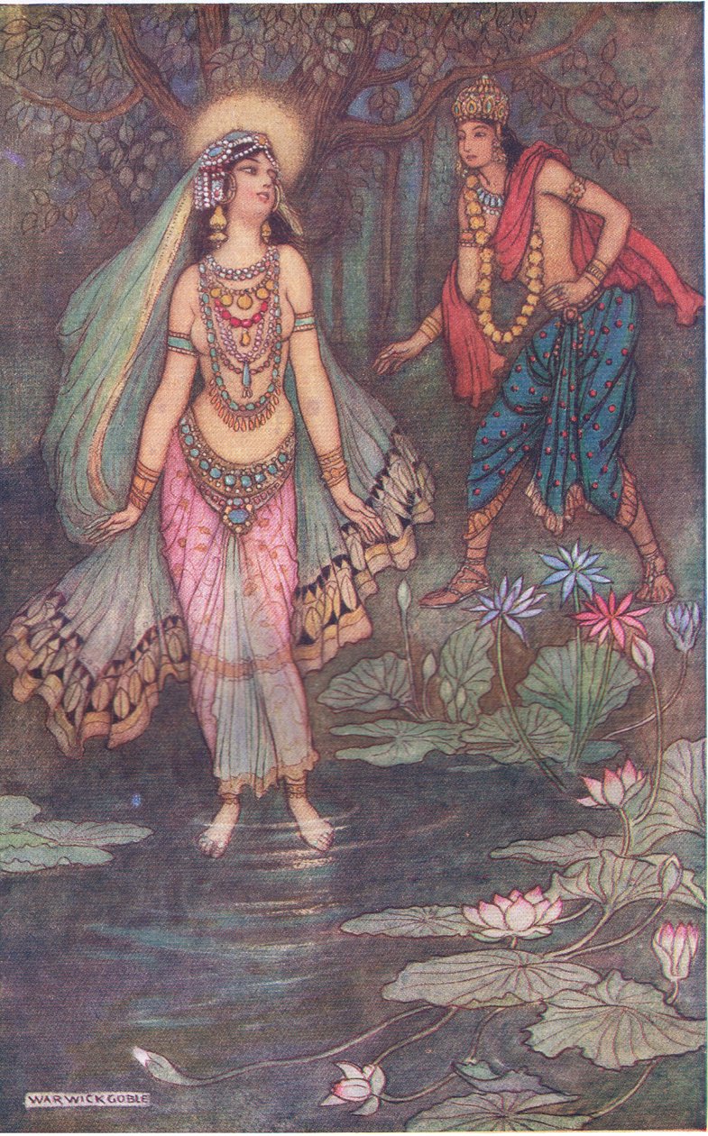 Shantanu遇见女神Ganga 作者 沃里克·戈布尔