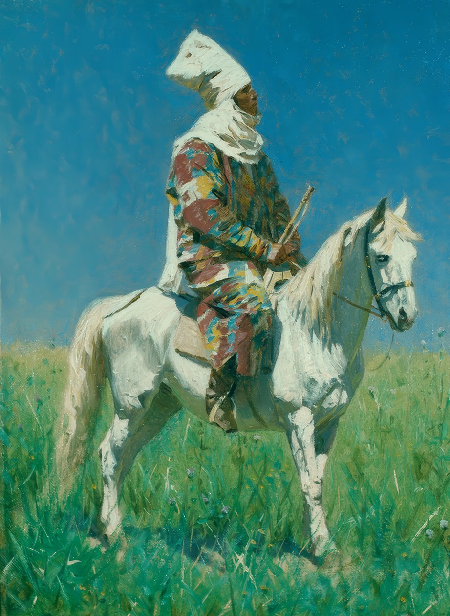 Berittener Kirgise 作者 Wassili W.Werestschagin