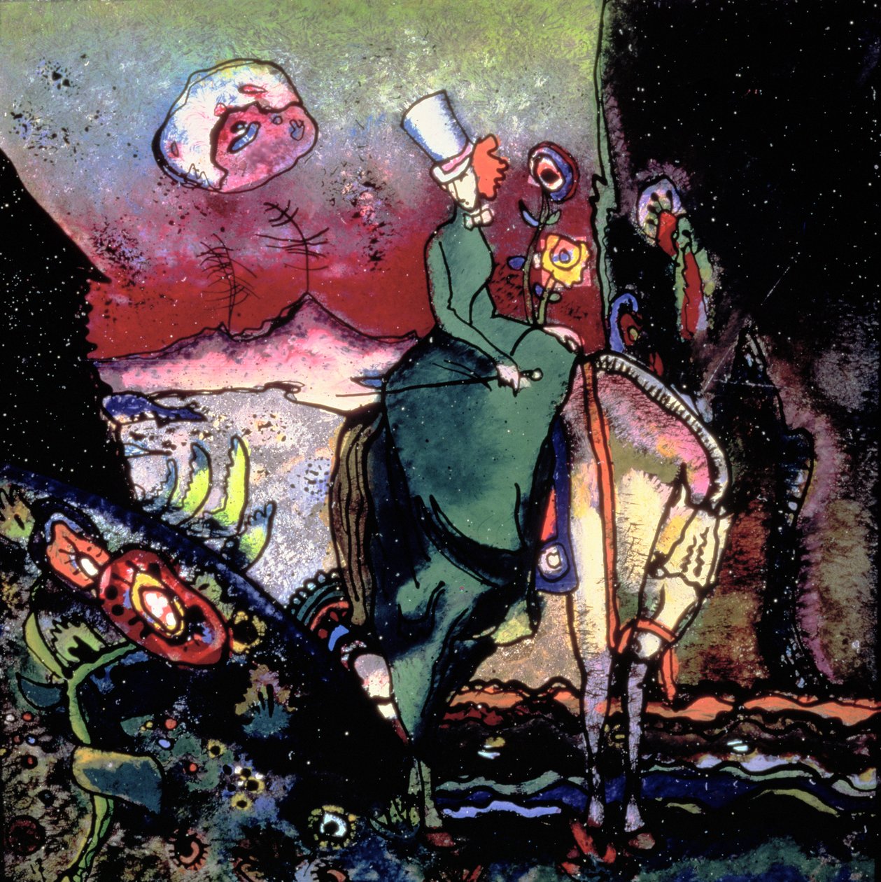 亚马逊，1917年 作者 瓦西里·康定斯基
