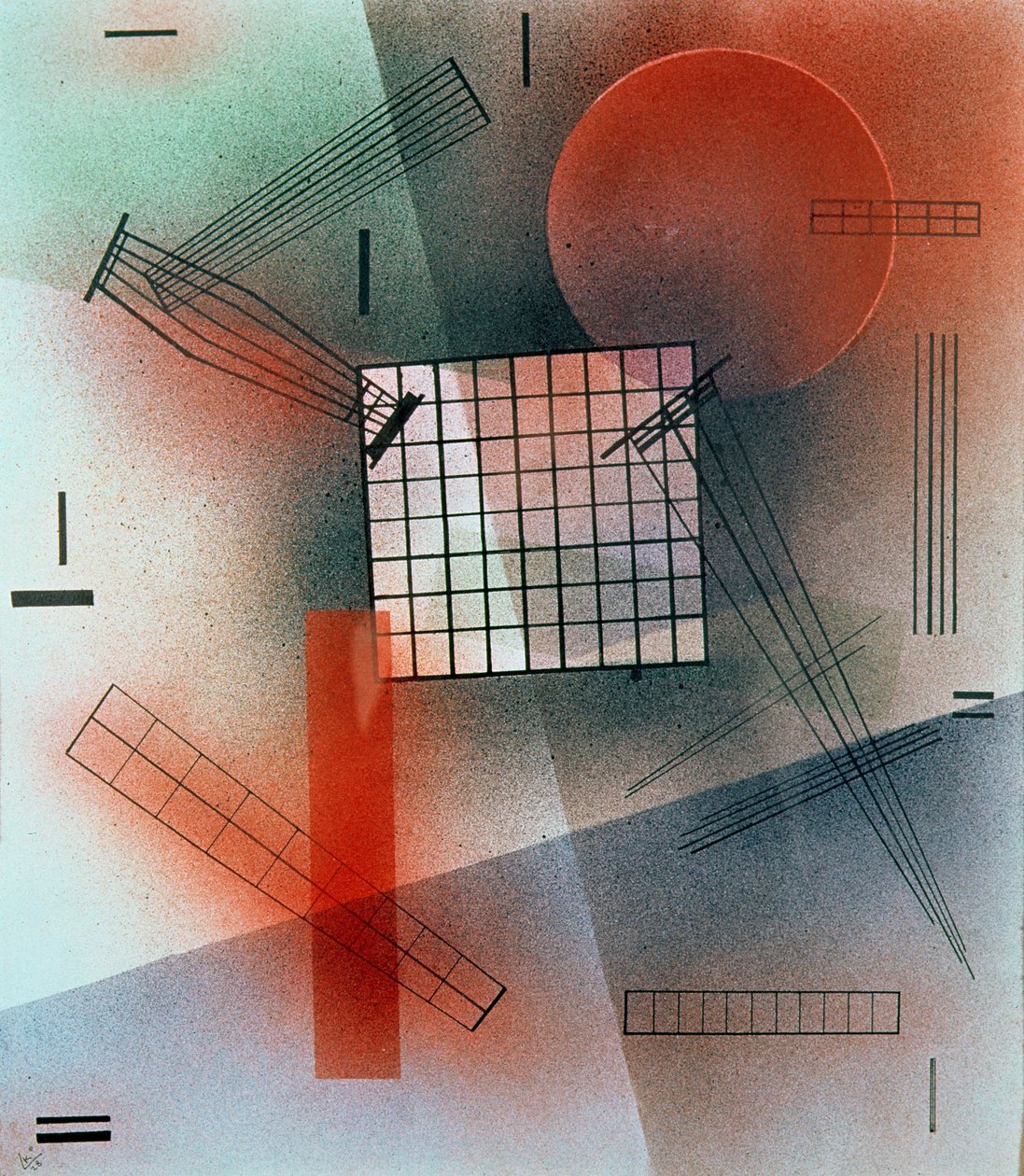 作文，1928年 作者 瓦西里·康定斯基