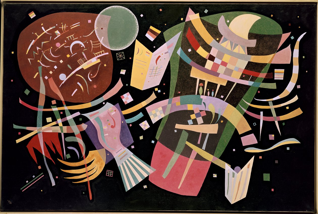 组成X，1939 作者 瓦西里·康定斯基