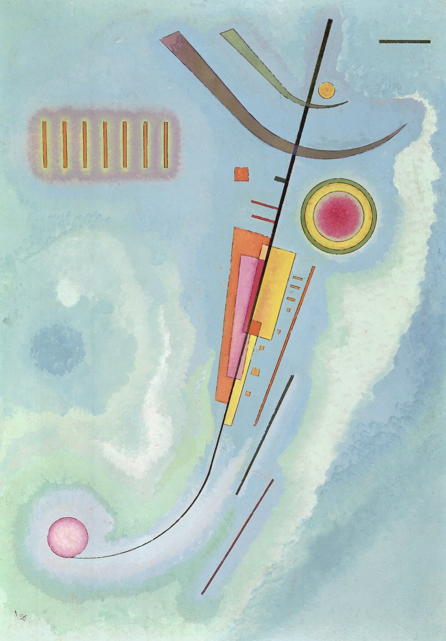 Leger，抽象艺术，1930年（油卡） 作者 瓦西里·康定斯基