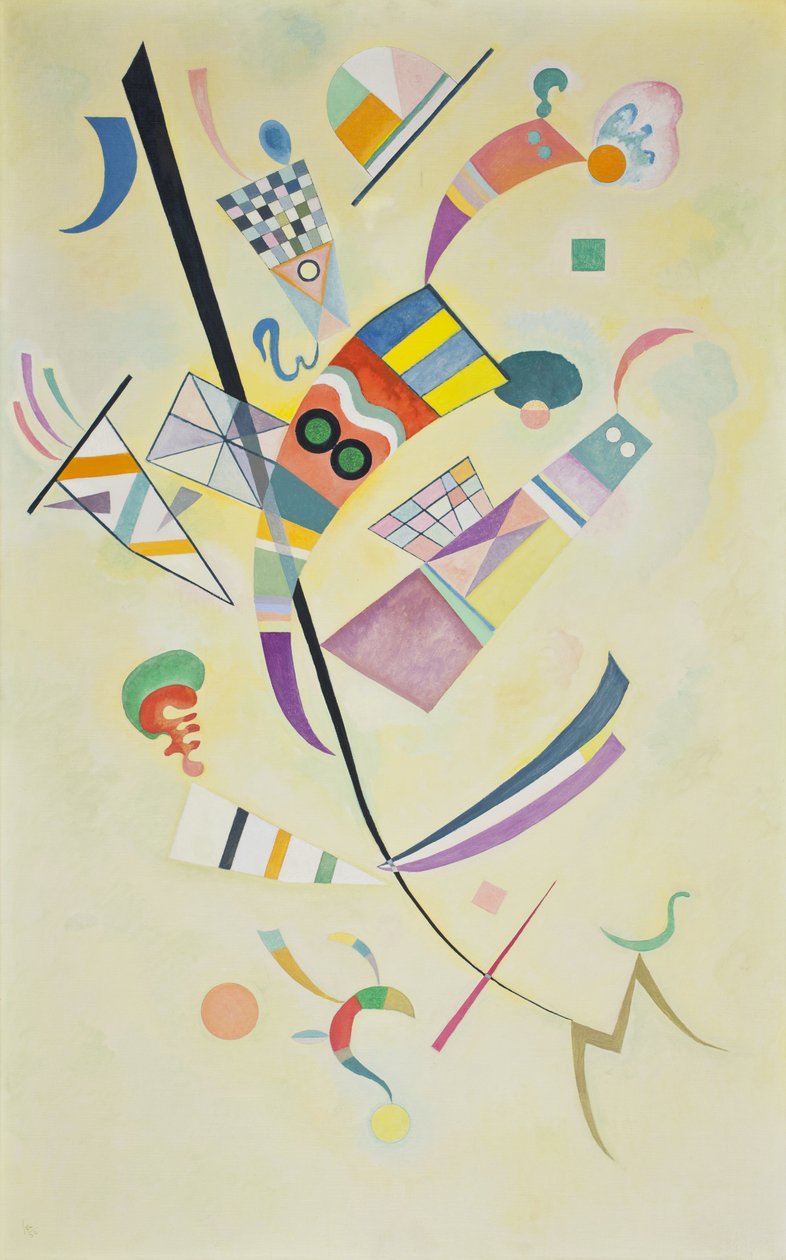 Untitled，No。629,1936 作者 瓦西里·康定斯基