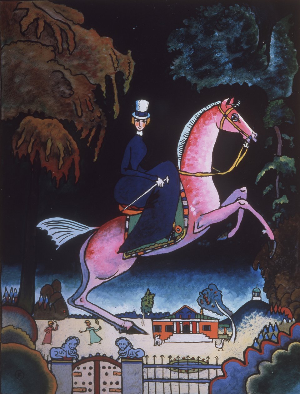 亚马逊，1918年 作者 瓦西里·康定斯基