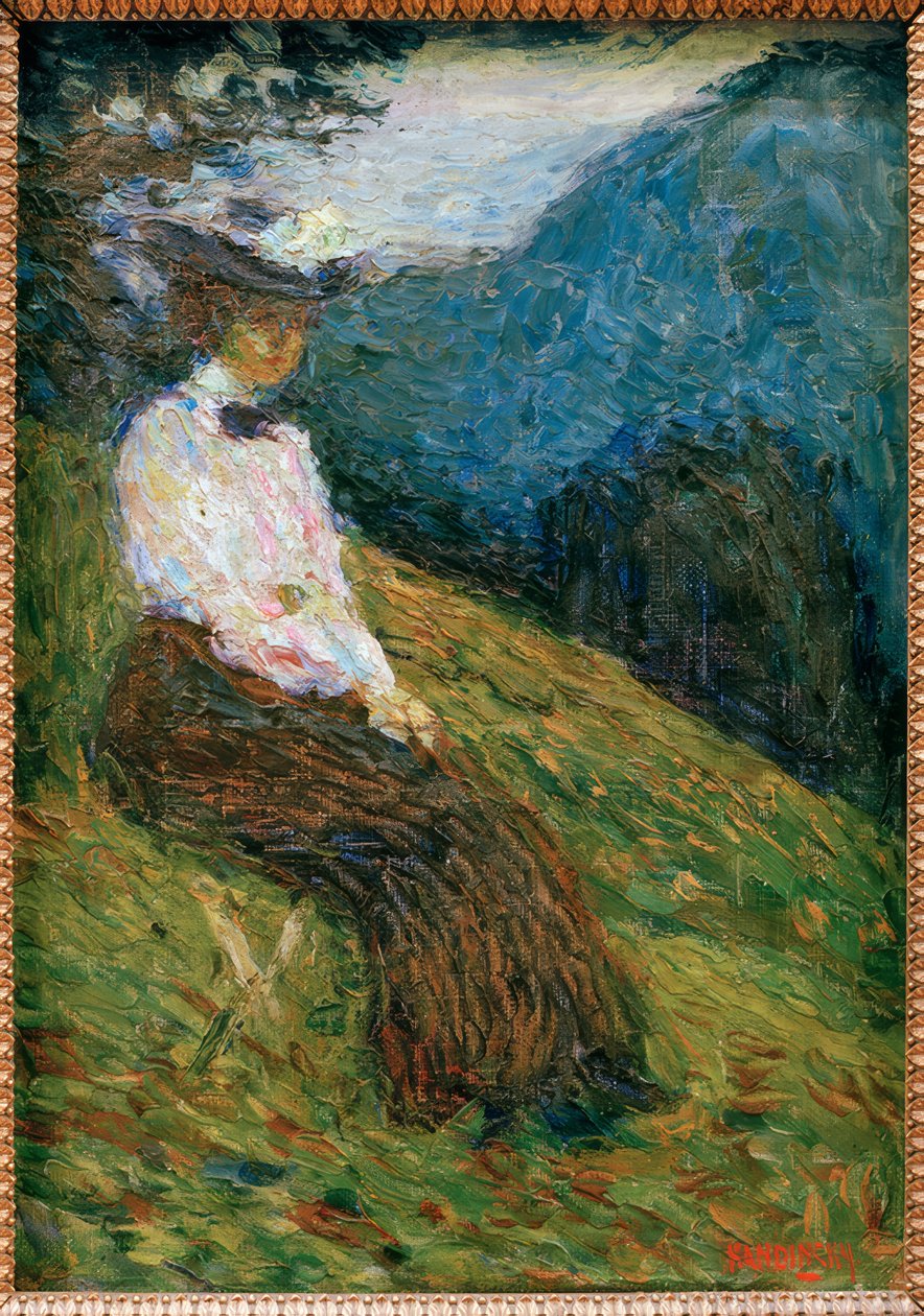 Kochel  - GabrieleMünter 作者 瓦西里·康定斯基
