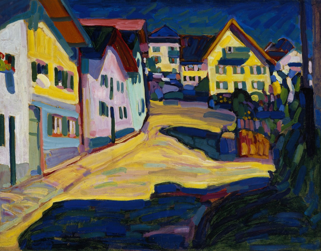 Murnau, Burggrabenstrasse 1 作者 瓦西里·康定斯基