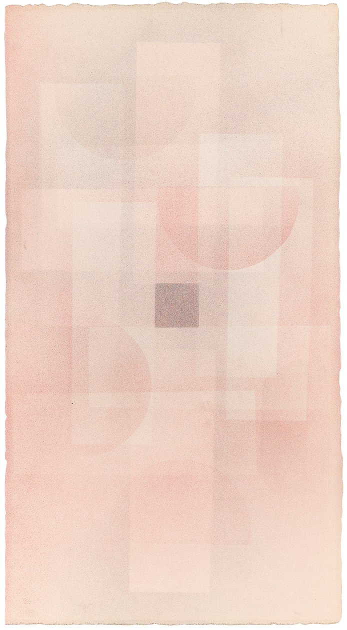 雾中的Quadrat im Nebel广场，1932年。 作者 瓦西里·康定斯基