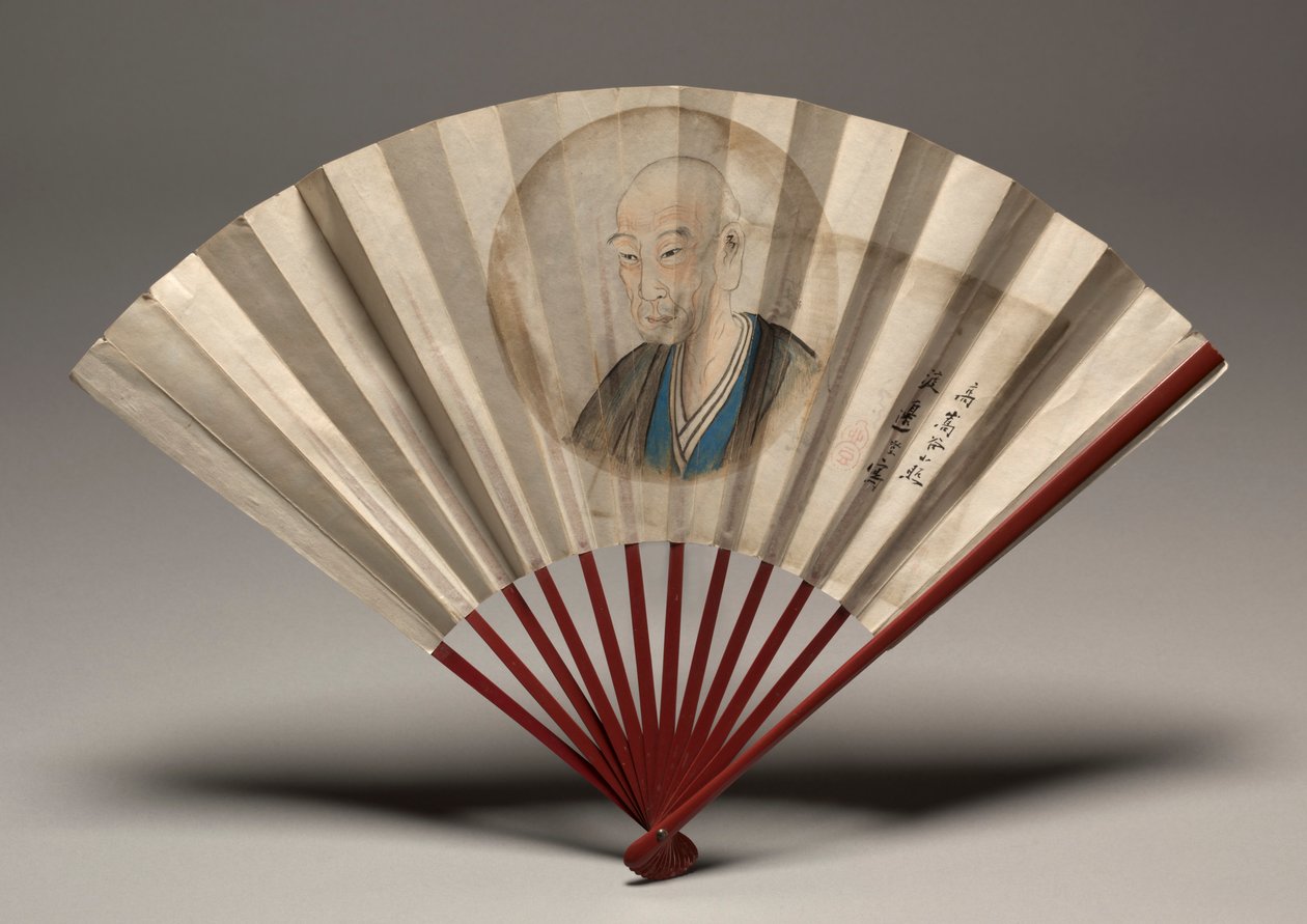 数独阁的肖像，可能是1817年。 作者 渡边华山