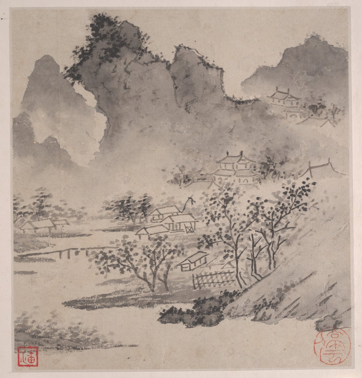 潇湘河八首歌。 作者 文征明