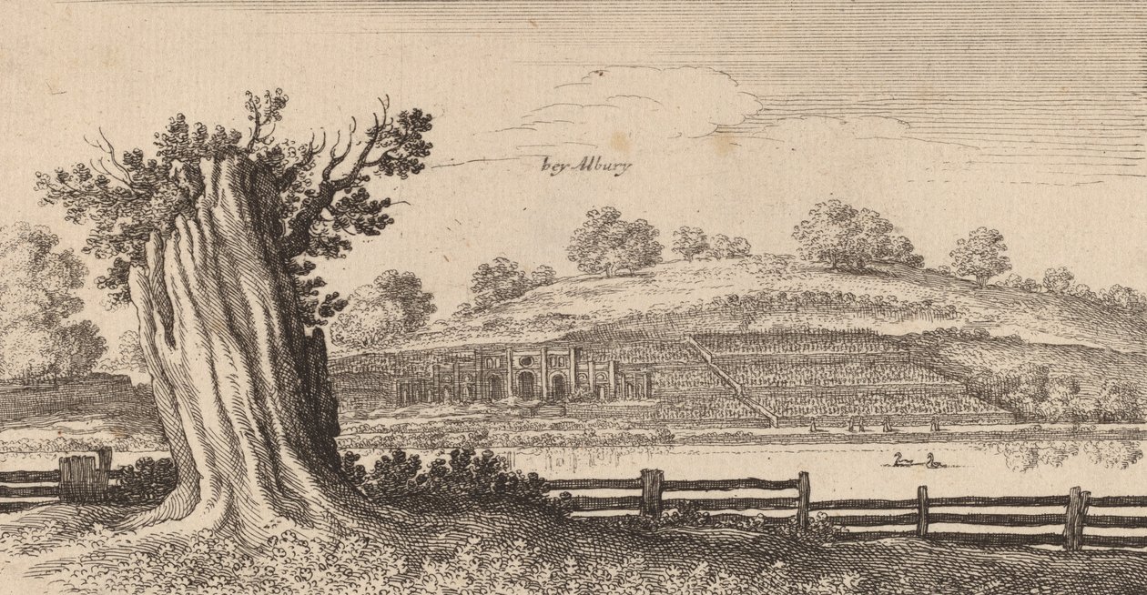 阿尔伯里，1645年。 作者 瓦茨劳斯·霍拉尔