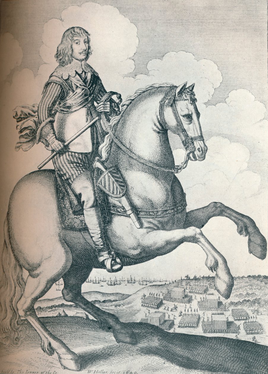 Algernon Percy，诺森伯兰郡第10伯爵，1640年 作者 瓦茨劳斯·霍拉尔