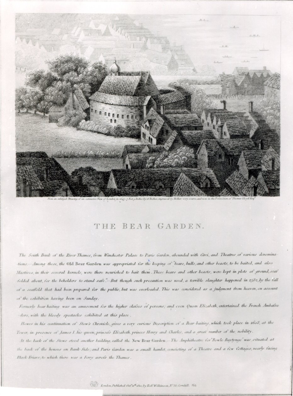 熊花园，1647年 作者 瓦茨劳斯·霍拉尔