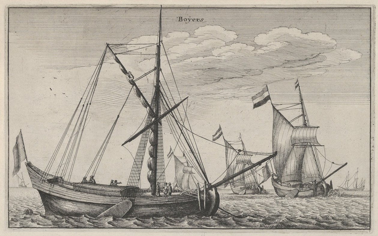 Boÿers，1647年，1647年。 作者 瓦茨劳斯·霍拉尔