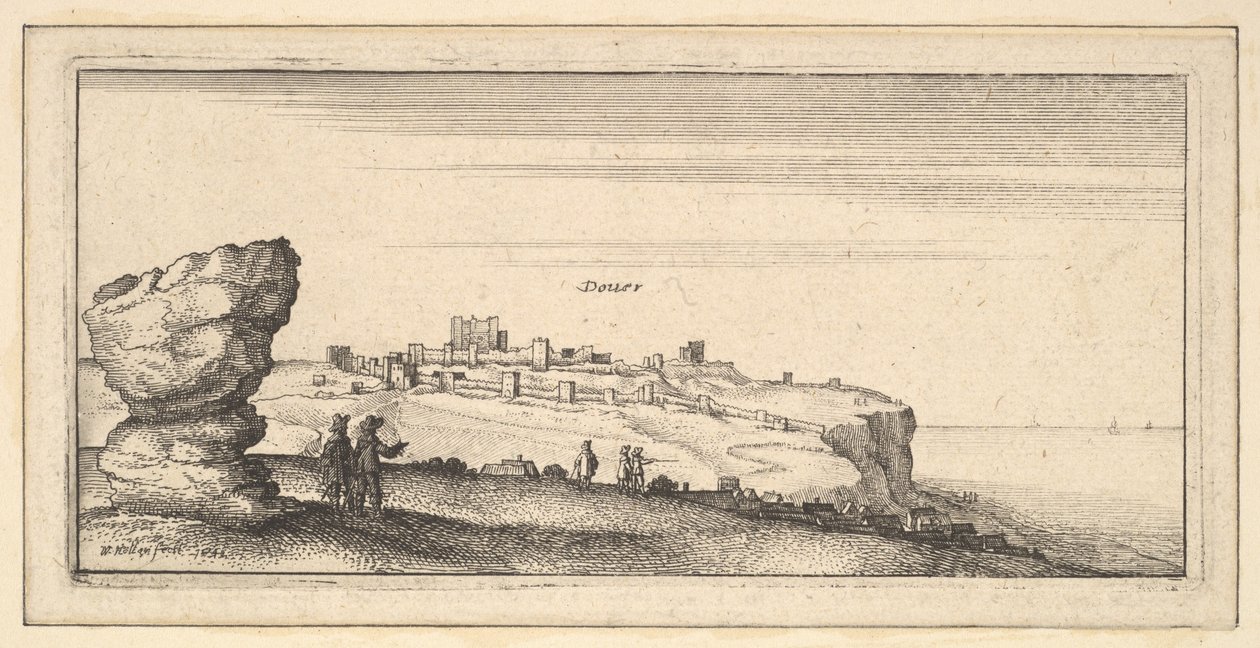 杜尔·多佛（Douer Dover），1642年。 作者 瓦茨劳斯·霍拉尔