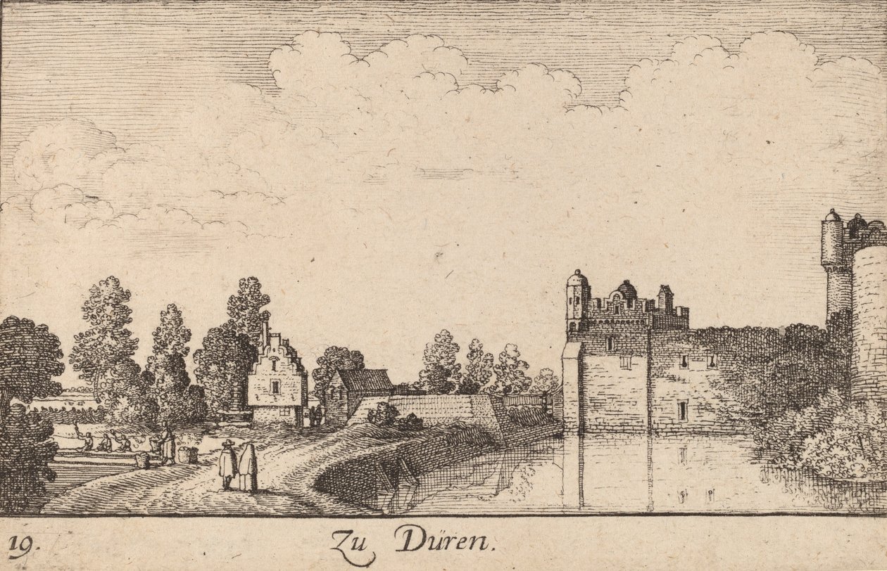 Duren, 1635年。 作者 瓦茨劳斯·霍拉尔