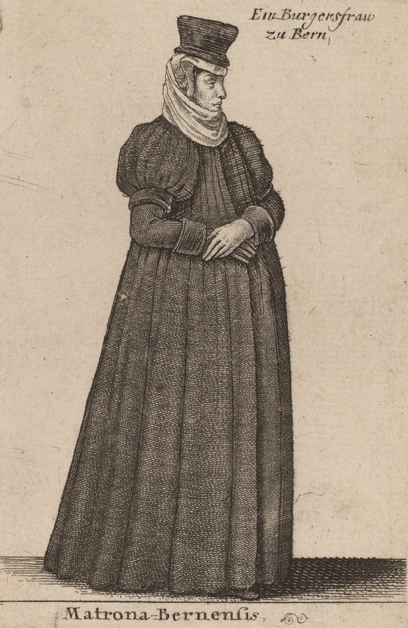 Matrona Bernensis. 作者 瓦茨劳斯·霍拉尔