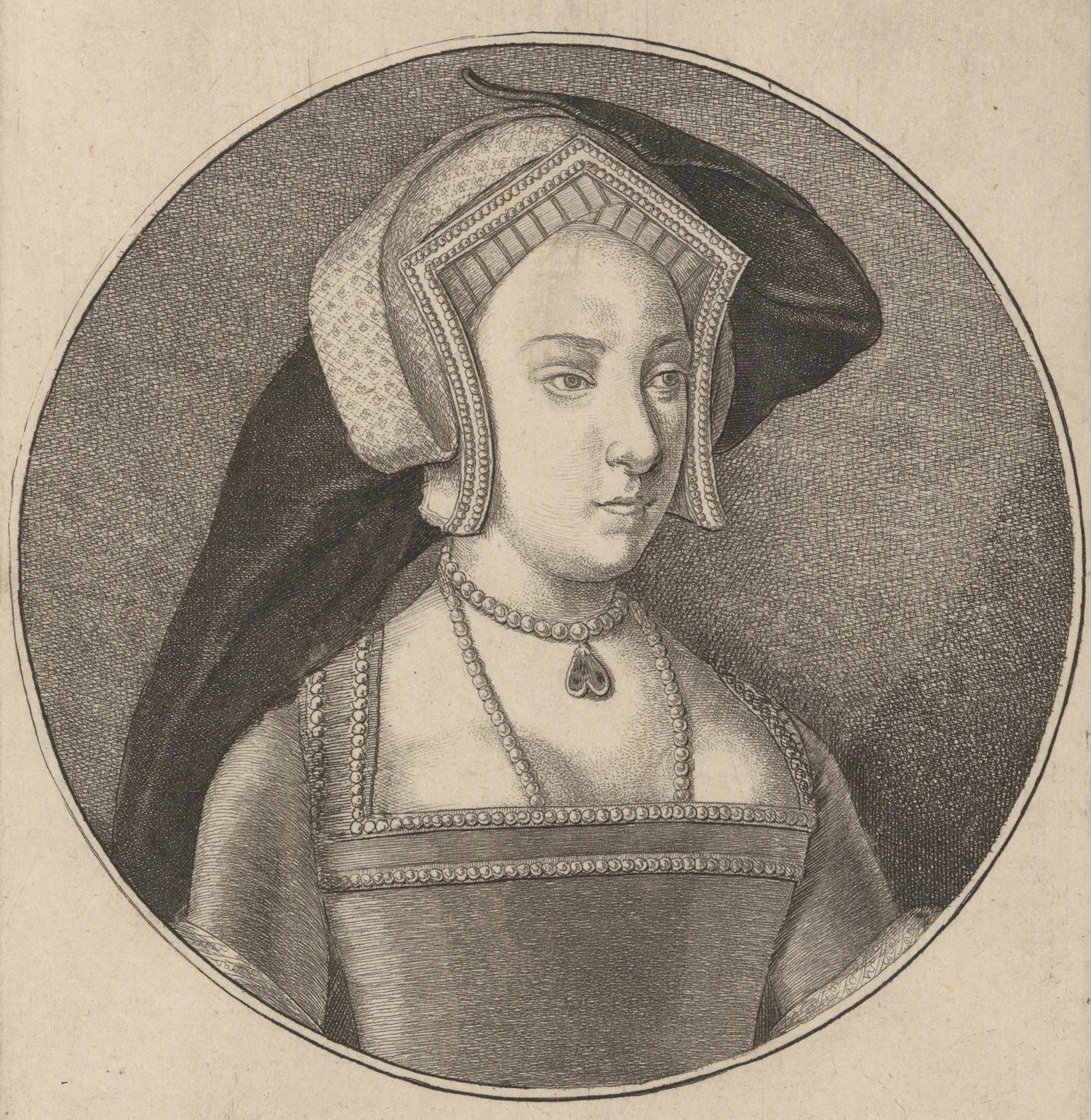 Princeps Maria Henrici VIII Regis Angliæ Filia, 1647, 1647. 作者 瓦茨劳斯·霍拉尔