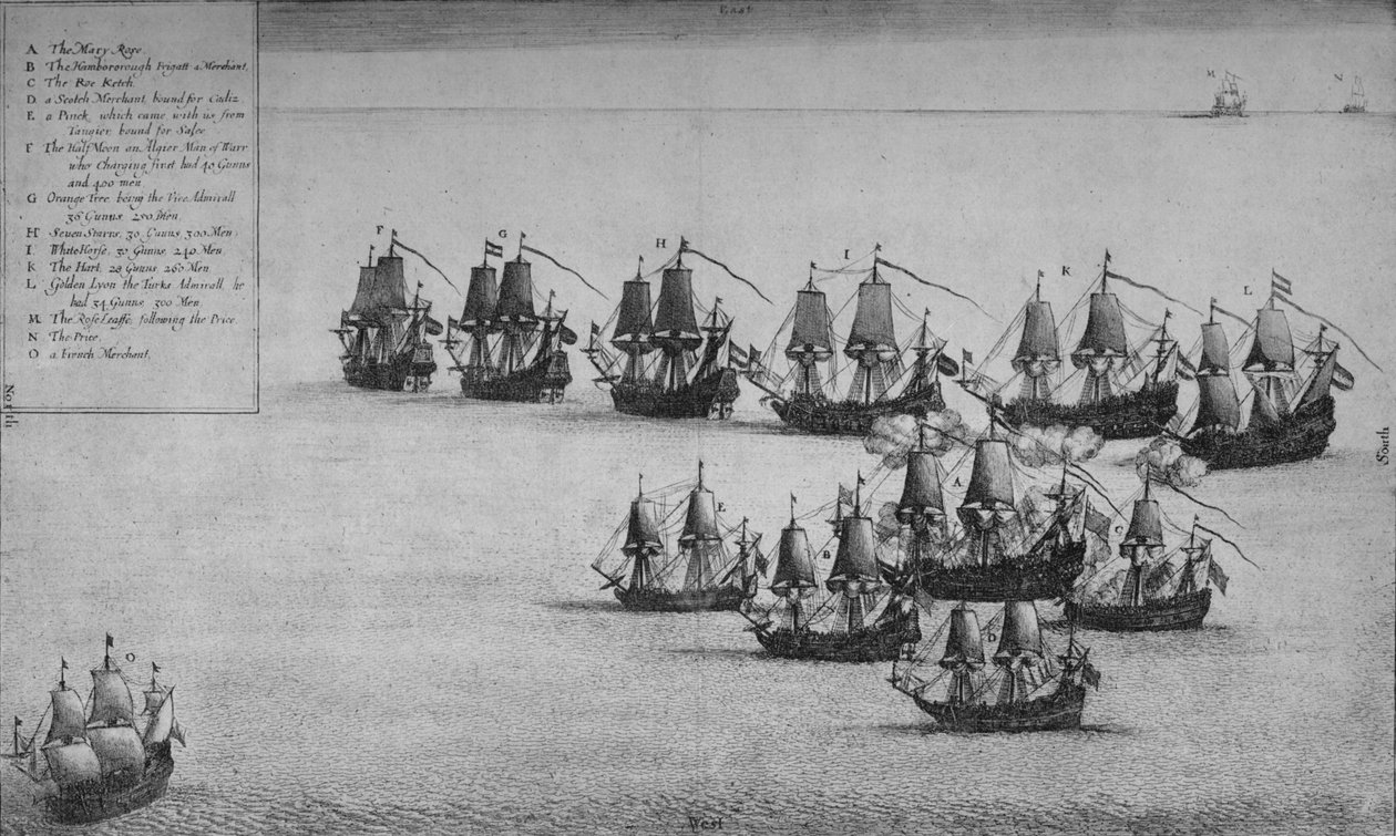 玛丽玫瑰之战，1669年 作者 瓦茨劳斯·霍拉尔