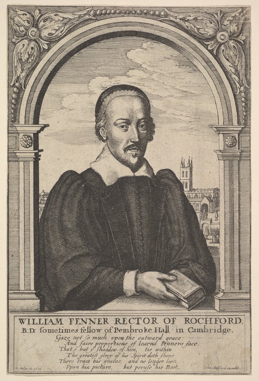 威廉·芬纳（William Fenner），罗奇福德校长，1656年。 作者 瓦茨劳斯·霍拉尔