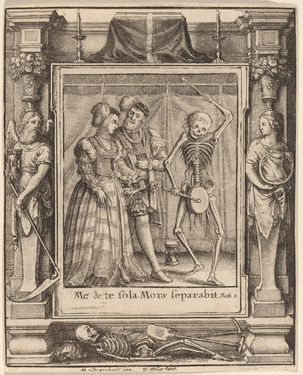 新娘对 作者 瓦茨拉夫·霍拉尔（Hans Holbein the Younger） 亚伯拉罕·范·迪彭贝克（Abraham van Diepenbeeck）之后