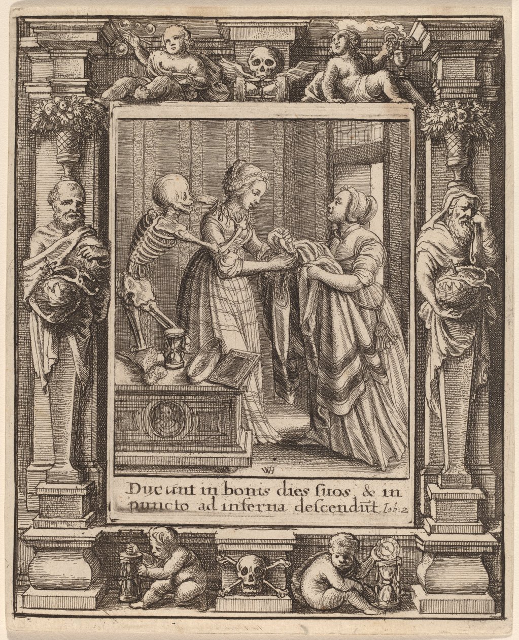 新娘 作者 瓦茨拉夫·霍拉尔（Hans Holbein the Younger） 亚伯拉罕·范·迪彭贝克（Abraham van Diepenbeeck）之后