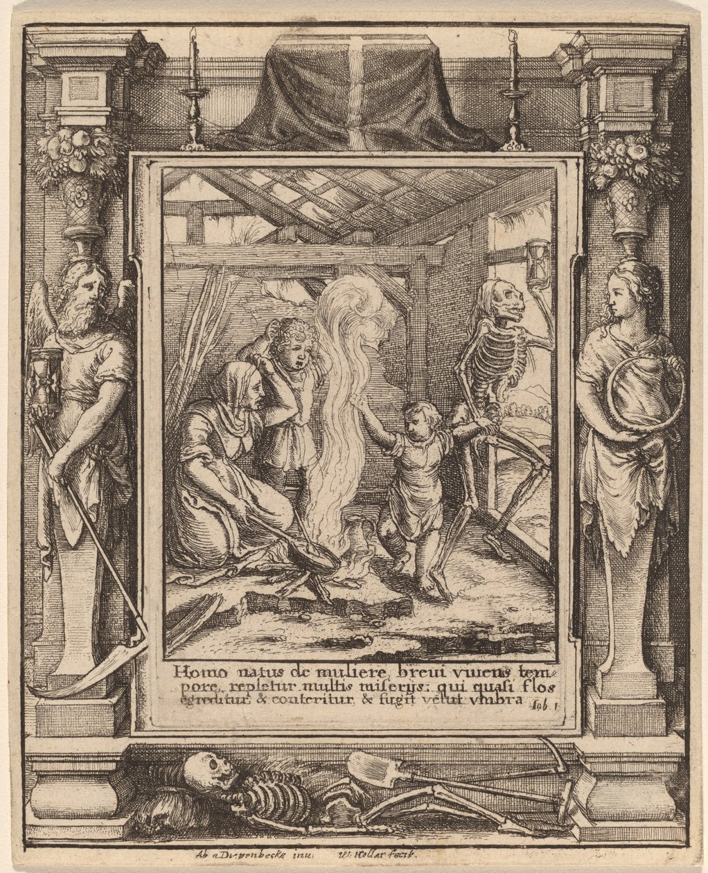 儿童 作者 瓦茨拉夫·霍拉尔（Hans Holbein the Younger） 亚伯拉罕·范·迪彭贝克（Abraham van Diepenbeeck）之后