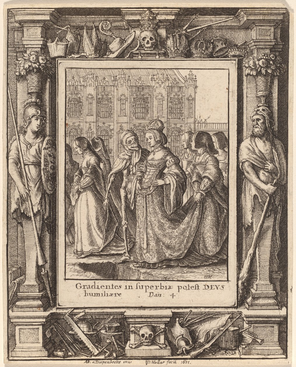 皇后 作者 瓦茨拉夫·霍拉尔（Hans Holbein the Younger） 亚伯拉罕·范·迪彭贝克（Abraham van Diepenbeeck）之后