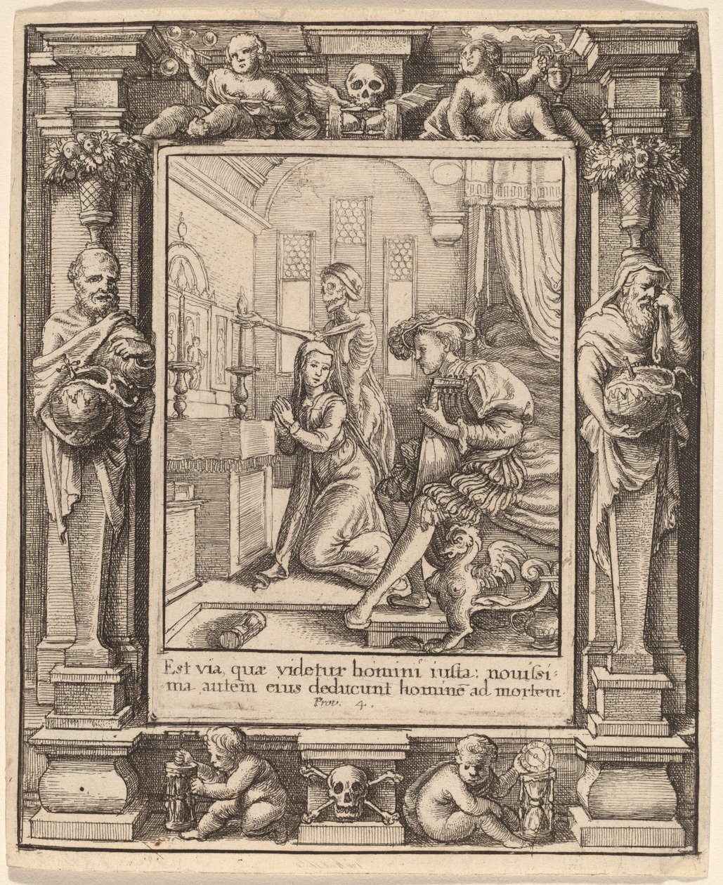 尼姑 作者 瓦茨拉夫·霍拉尔（Hans Holbein the Younger） 亚伯拉罕·范·迪彭贝克（Abraham van Diepenbeeck）之后
