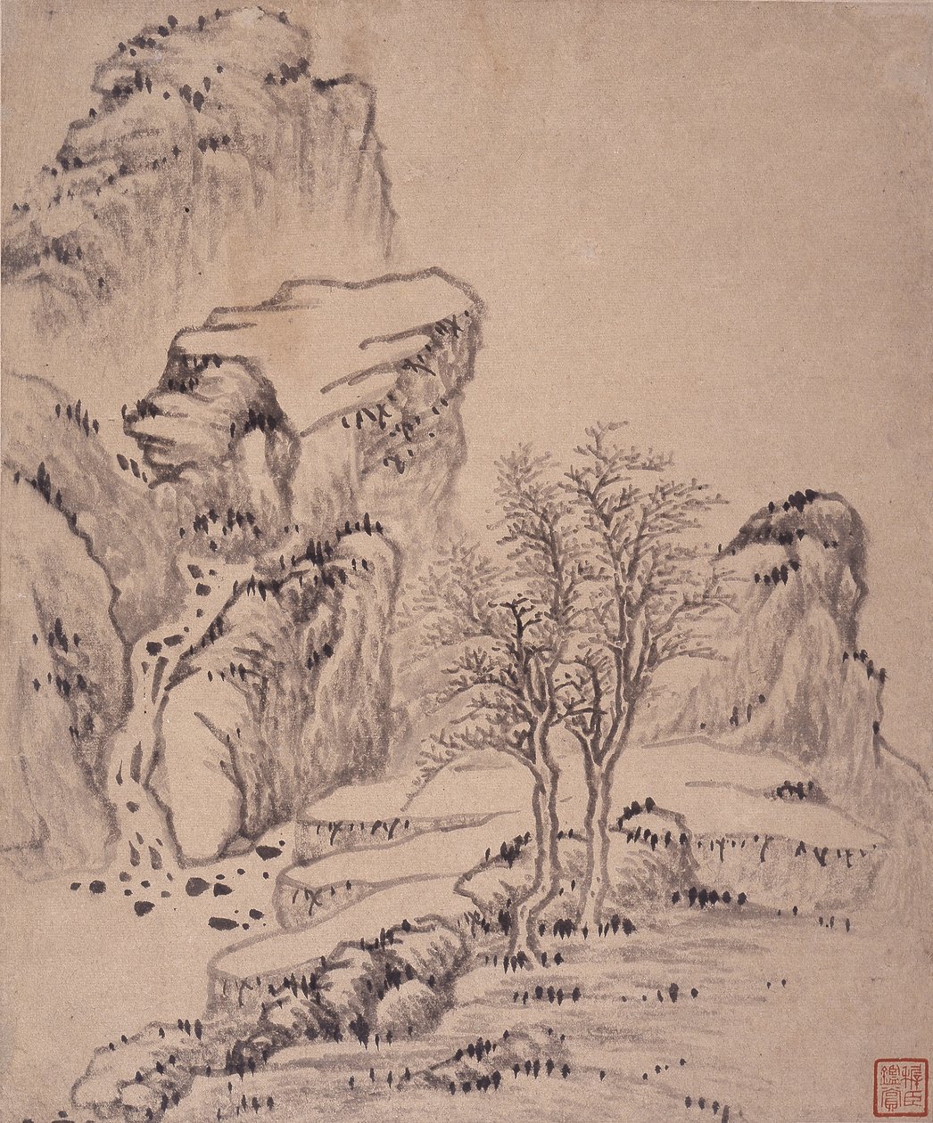 山水画册 作者 杨文从