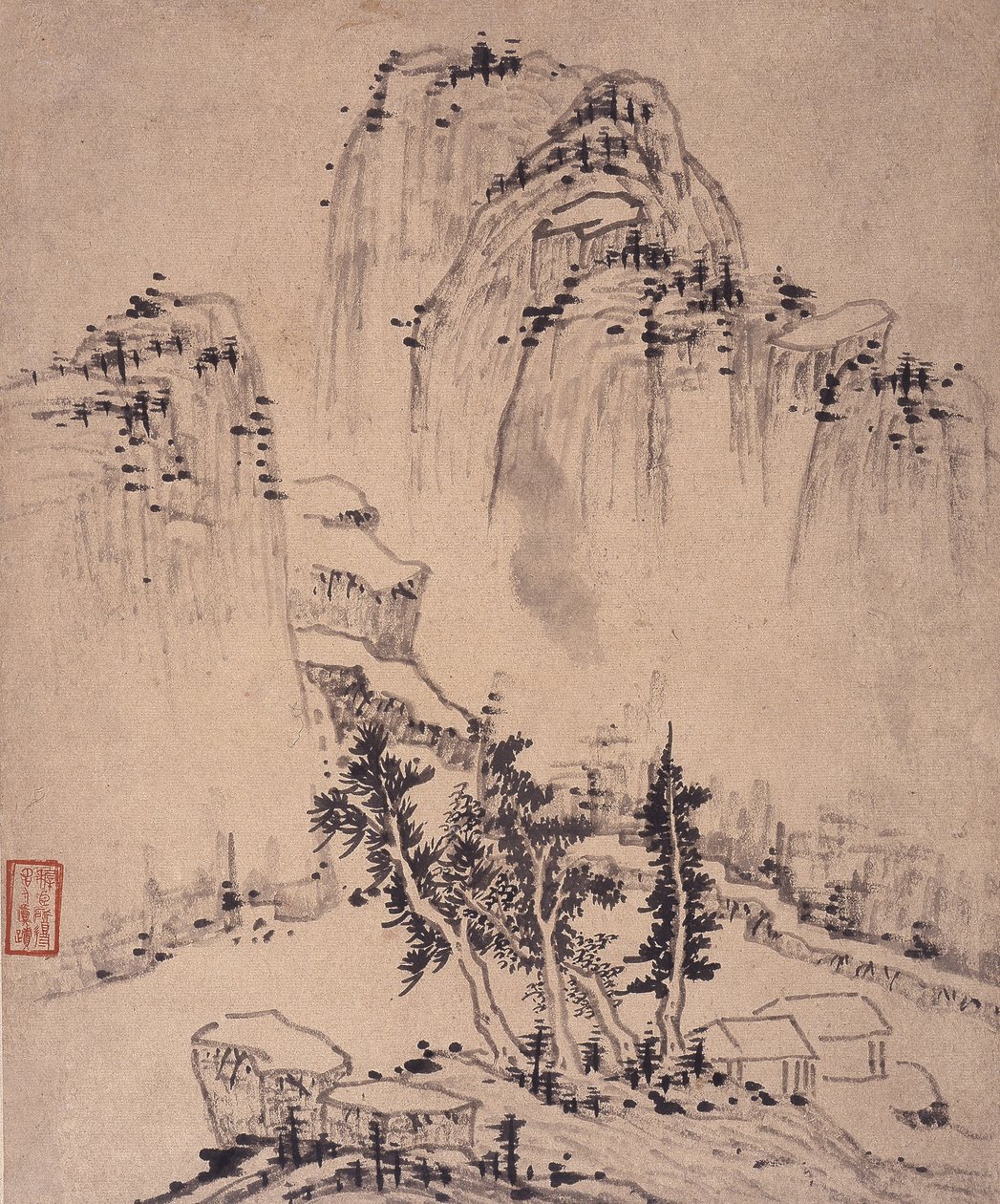 山水画册 作者 杨文从