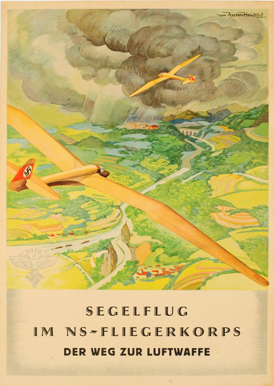 国家社会主义飞行队--通往德国空军的道路，1940年代初。 作者 维尔纳·冯·阿克斯特·赫德特拉斯