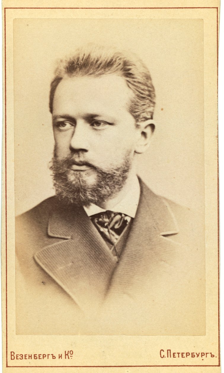 Pyotr Tchaikovsky，俄罗斯作曲家，19世纪。   作者 韦森伯格