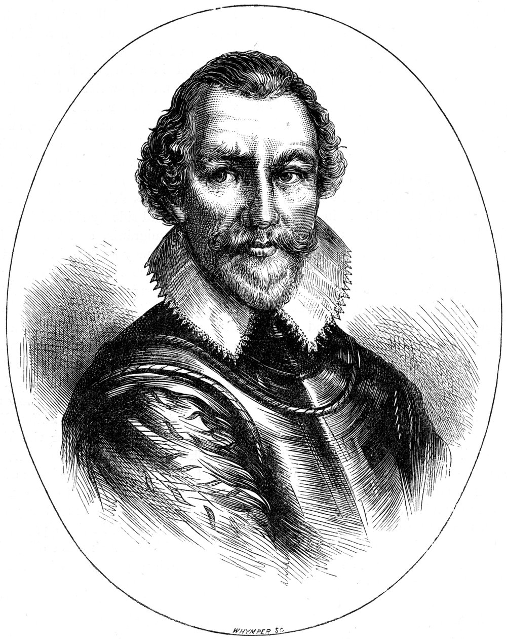 马丁·弗罗比舍（Martin Frobisher），十六世纪的英语导航员，大约在1880年。 作者 为何