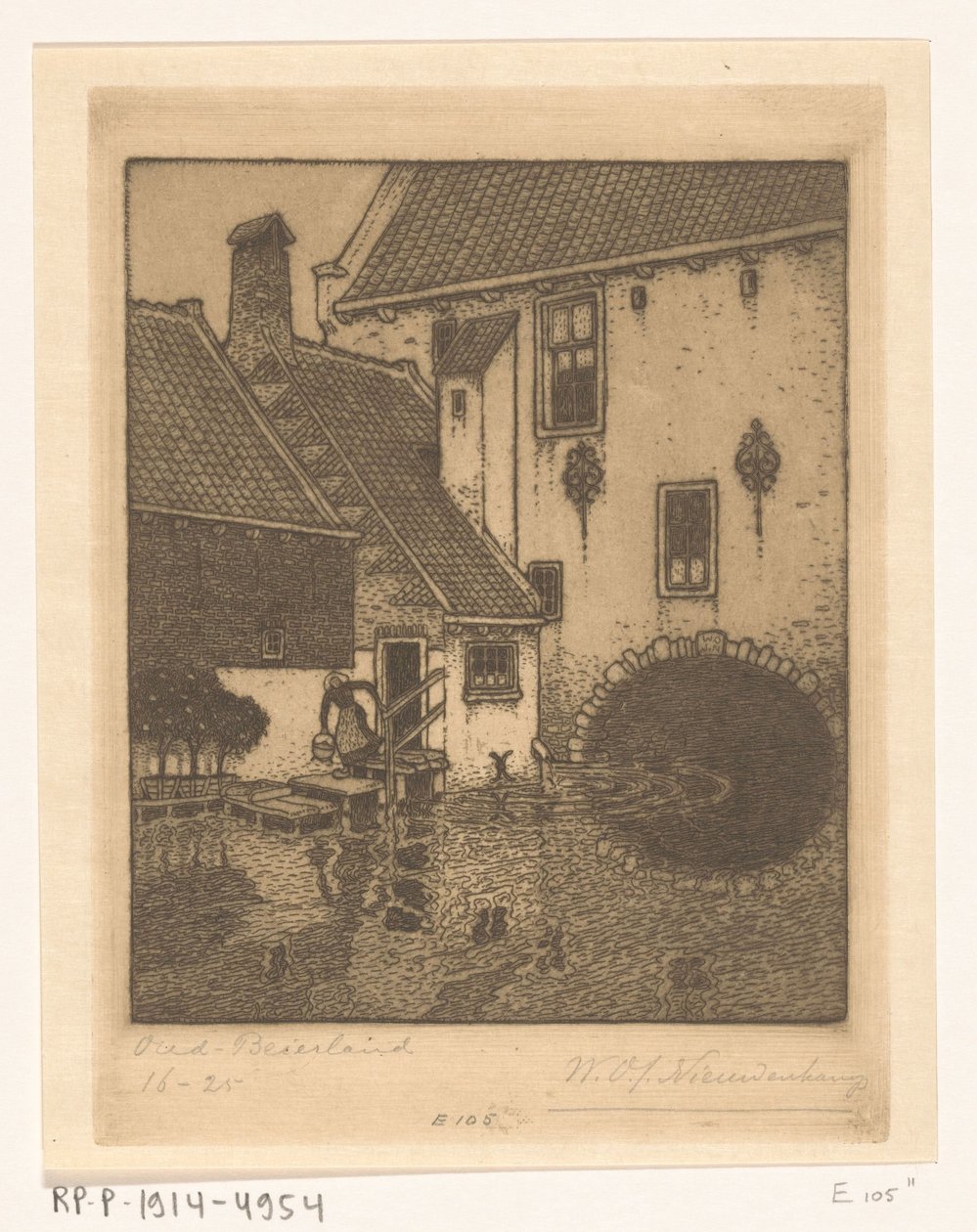 奥德-贝耶兰市政厅后立面
奥德-贝耶兰运河（原标题） 作者 Wijnand Otto Jan Nieuwenkamp（艺术家签名）