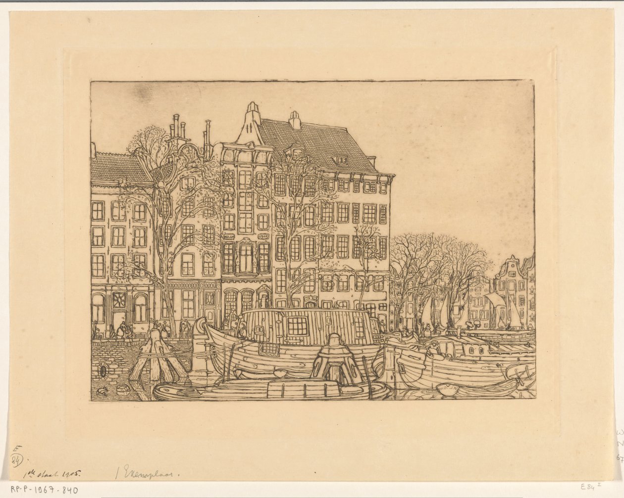 阿姆斯特丹 Prins Hendrikkade 街上的房屋
Prins Hendrikkade（原标题） 作者 维南德·奥托·扬·纽文坎普