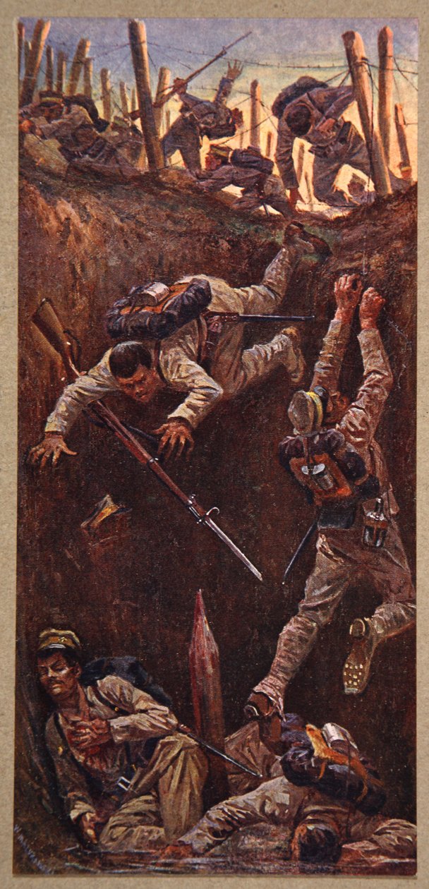 辽阳的战斗，来自“满洲里的图像：来自日俄战争的图像”，由A. Martynoff编辑，圣彼得堡，1907年 作者 维克多·马祖洛斯基（Victor Mazourowsky）