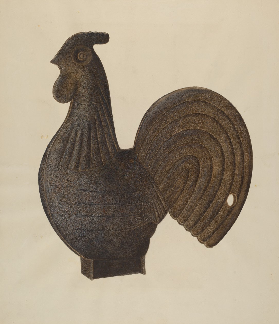 风车平衡器，约1938年。 作者 威尔伯·赖斯
