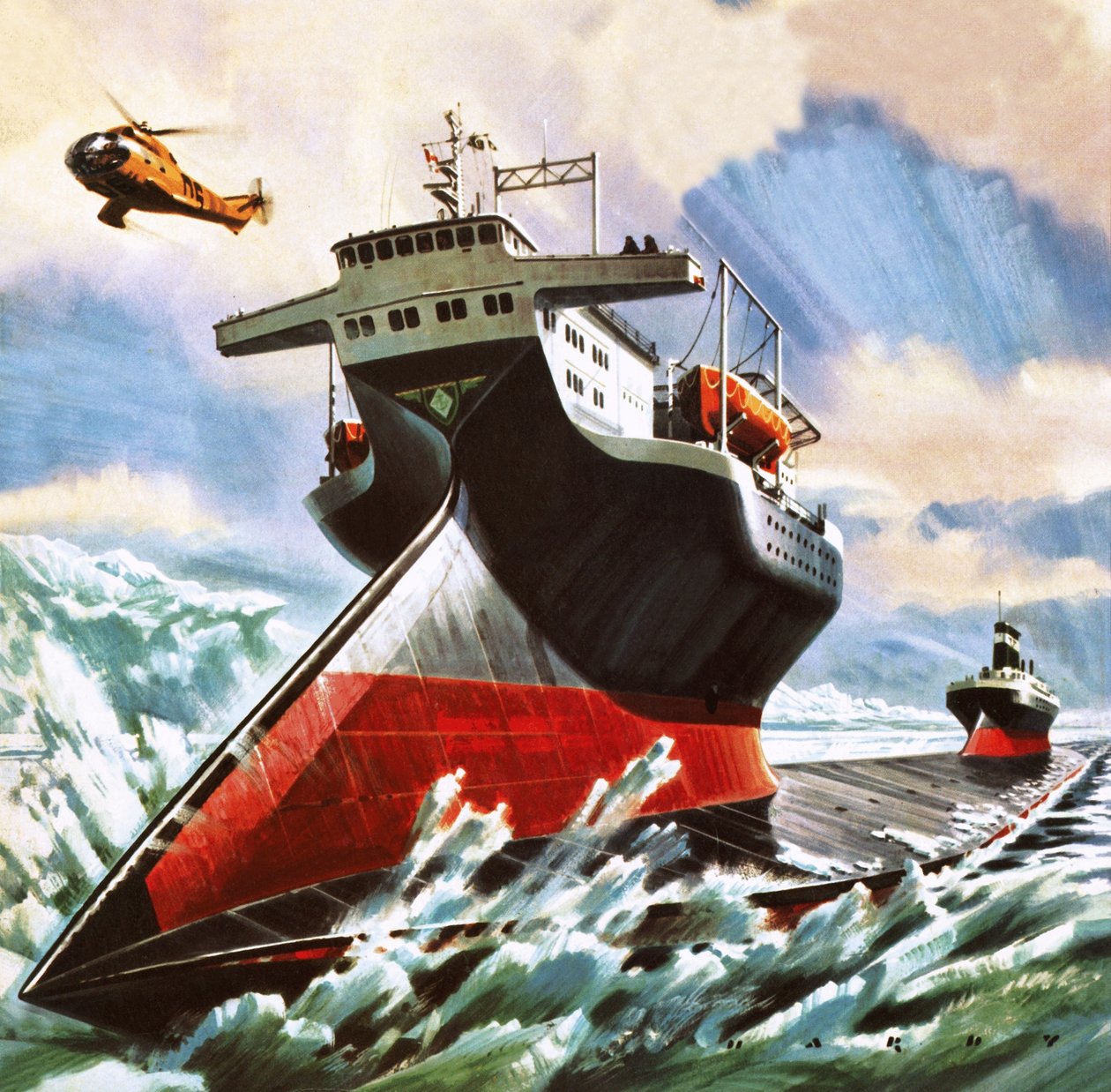 未来的破冰船，构想于 1976 年 作者 威尔夫（20世纪）哈代